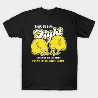 this is my fight childhood cancer shirt T-Shirt